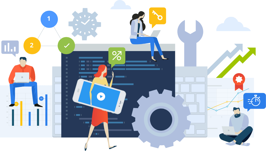 Web Design Illustration